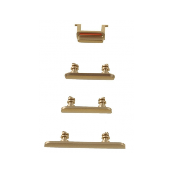 Pack Bouton power + volume + vibreur pour  iPhone Xr OR/Gold