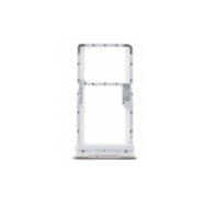 Tiroir carte sim pour Motorola Moto G52 Double sim Argent