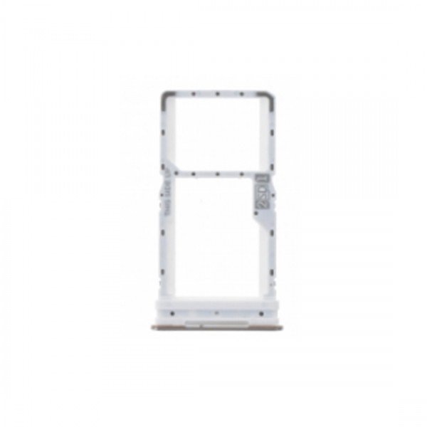 Tiroir carte sim pour Motorola Moto G52 Double sim Argent