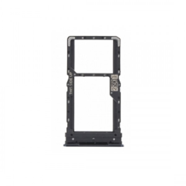 Tiroir carte sim pour Motorola Moto G52 Double sim Noir