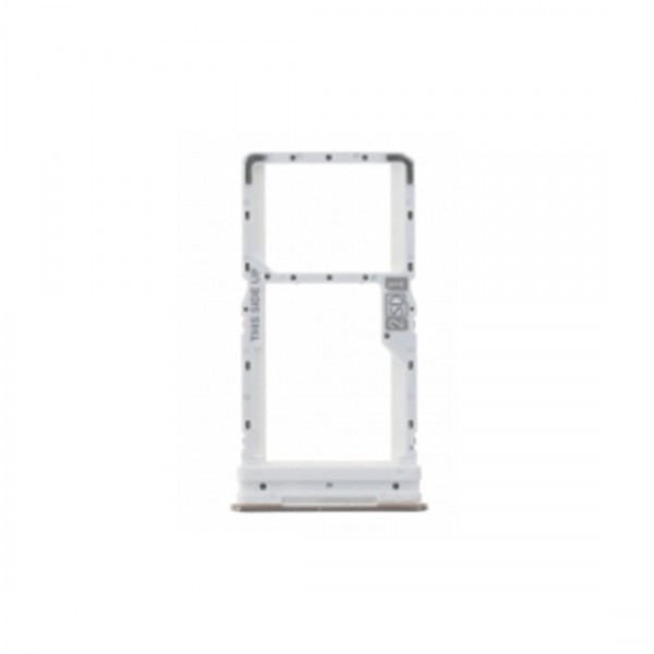 Tiroir carte sim pour Motorola Moto G82/Moto G71s Double sim Blanc