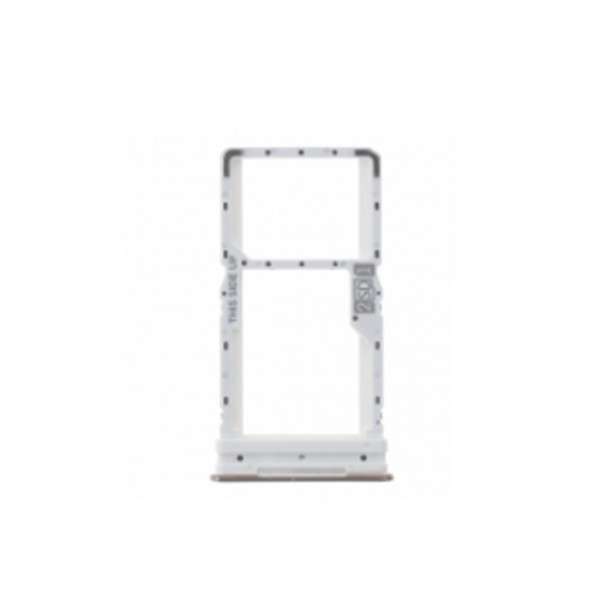 Tiroir carte sim pour Motorola Moto G82/Moto G71s Double sim Blanc