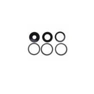 Lentille en verre caméra arrière pour iPhone 14 Pro/14 Pro Max 6pcs in one set Noir