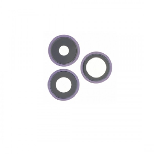 Lentille en verre caméra arrière pour iPhone 14 Pro/14 Pro Max Violet