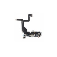 Nappe connecteur de charge pour iPhone 14 Pro Blanc
