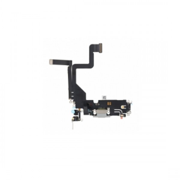 Nappe connecteur de charge pour iPhone 14 Pro Blanc