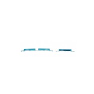 Bouton Power ON/OFF Volume pour Oppo A91 Bleu
