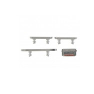 Power Volume Mute Buttons Keys Side Buttons iPhone 13 Pro 6.1"/13 Pro Max 6.7" white 4pcs in one set - Envoi gratuit 24h