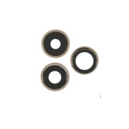 Pack Support Caméra pour iPhone 13 Pro 6.1"/13 Pro Max 6.7" Or 3pcs