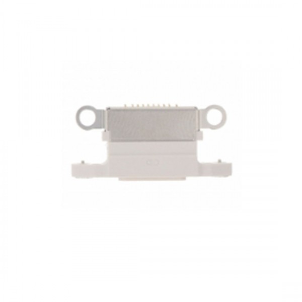 Connecteur port de charge pour iPhone 13 6,1"/13 Mini 5,4"/13 Pro 6,1"/13 Pro Max 6,7" Blanc