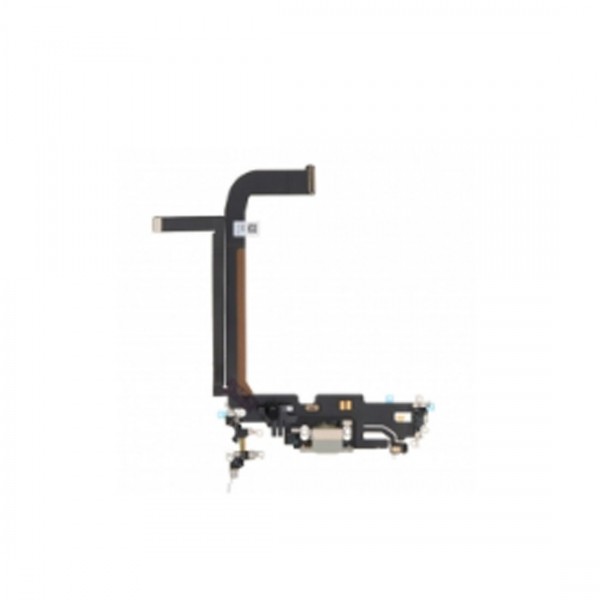 Nappe connecteur de charge pour iPhone 13 Pro Max 6,7" Blanc