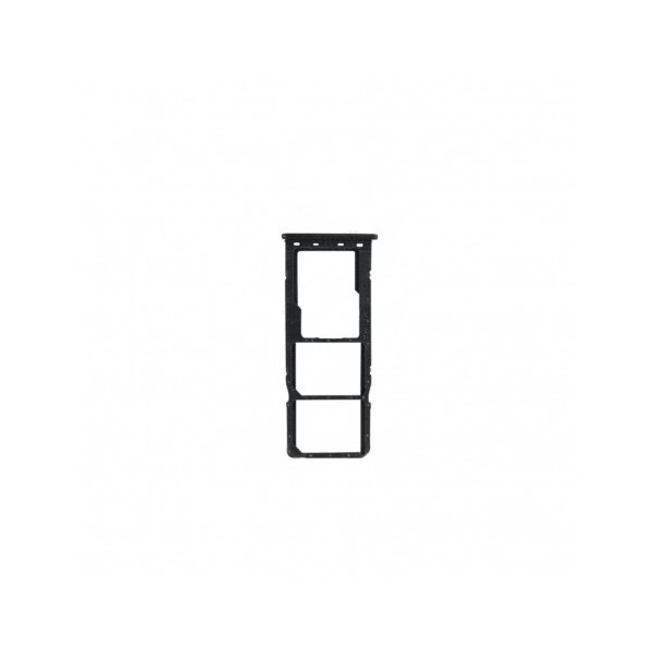 Tiroir double SIM +micro SD pour Samsung Galaxy A21S (A217F) Noir Prisme