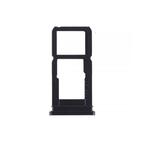 Tiroir carte sim pour Oppo R15 Double sim Noir