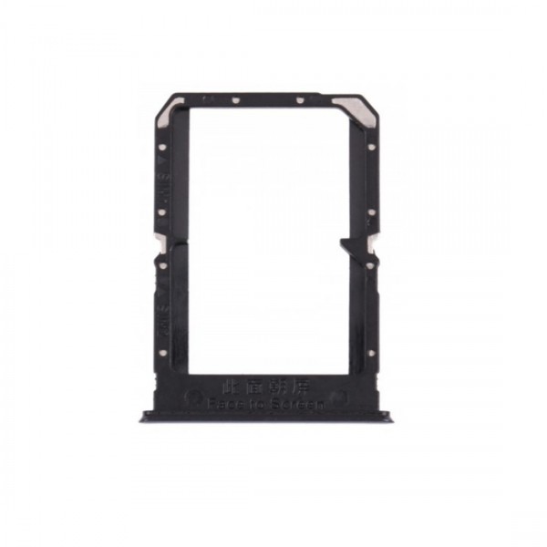 Tiroir carte sim pour Oppo Reno5 5G CPH2145 Double sim Noir