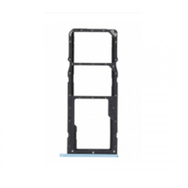 Tiroir carte sim pour Realme C11 2021 RMX3231 Double sim Bleu