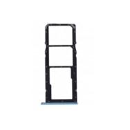 Tiroir carte sim pour Realme C21 RMX3201 Double sim Bleu