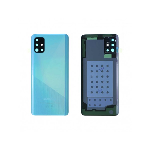 Vitre arrière d'origine Samsung Galaxy (A515F) / A51 5G (A516N) Bleu