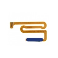 Lecteur d'empreinte bouton power Samsung Galaxy A12/A12 Nacho/A12s A127/M12 Bleu