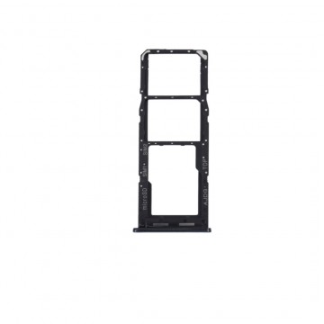 Tiroir Double SIM + SD pour Samsung Galaxy A04s A047 Double Sim Noir