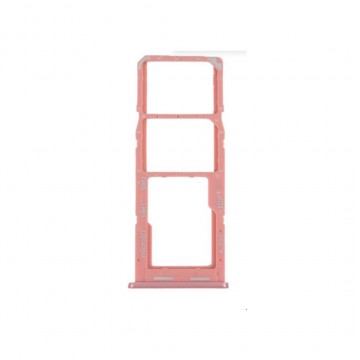 Tiroir Double SIM + SD pour Samsung Galaxy A04s A047 Double Carte Rose