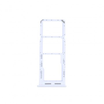 Tiroir SIM Samsung Galaxy A04s A047 Double Carte Blanc - Envoi gratuit 24h