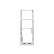 Tiroir Double Sim + SD Samsung Galaxy A13 A137 double carte Blanc