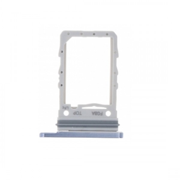 Tiroir carte sim pour Samsung Galaxy Z Flip4 F721 Single Card Bleu