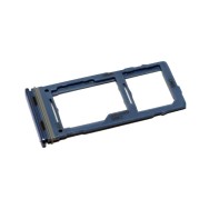 Tiroir sim Samsung Galaxy M52 5G M526 double carte Bleu
