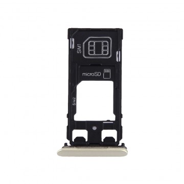 Tiroir sim pour Sony Xperia X Performance Blanc