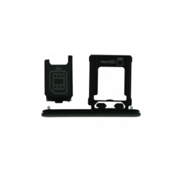 Tiroir sim pour Sony Xperia XZ1 Compact Single Card Version Noir
