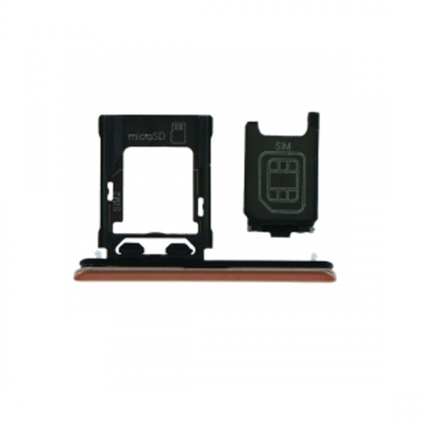 Tiroir sim pour Sony Xperia XZ Premium Double sim Rose