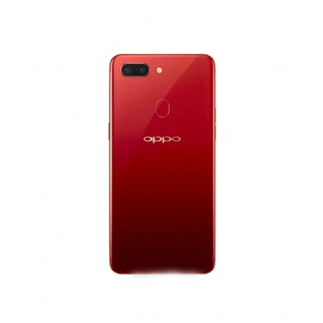 Vitre arrière ( Cache batterie) avec adhésive pour Oppo R15 Pro Rouge