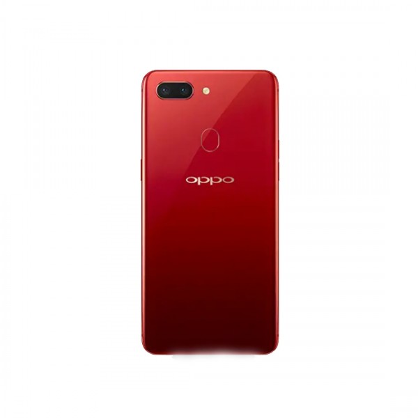 Vitre arrière ( Cache batterie) avec adhésive pour Oppo R15 Pro Rouge