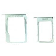 Tiroir Sim + Micro SD pour Samsung Galaxy A3 (A300F) Blanc