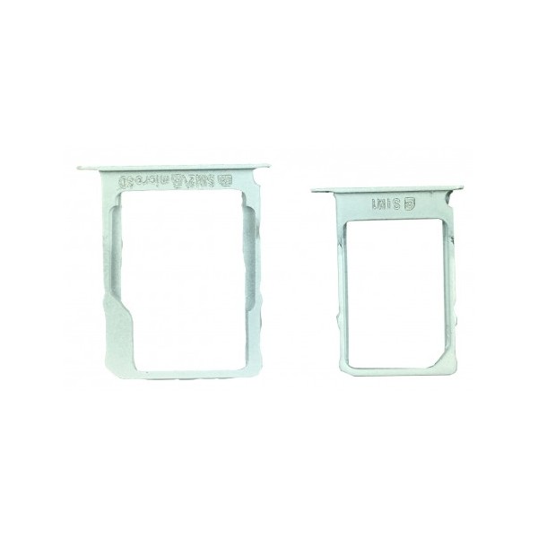 Tiroir Sim + Micro SD pour Samsung Galaxy A3 (A300F) Blanc
