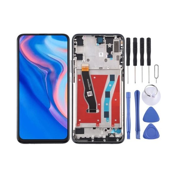 Ecran LCD + Vitre tactile sur châssis pour Huawei P Smart Z Noir  + outils