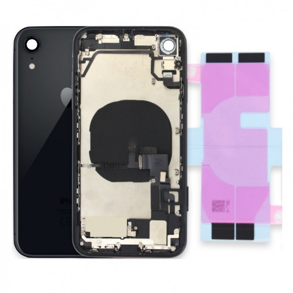 Châssis arrière Complet pour iphone XR Noir