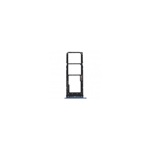 Tiroir carte sim pour Motorola Moto E30 Double Sim Bleu