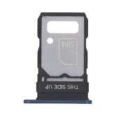 Tiroir SIM Motorola Edge 2021 Single Card Bleu - Envoi gratuit 24h