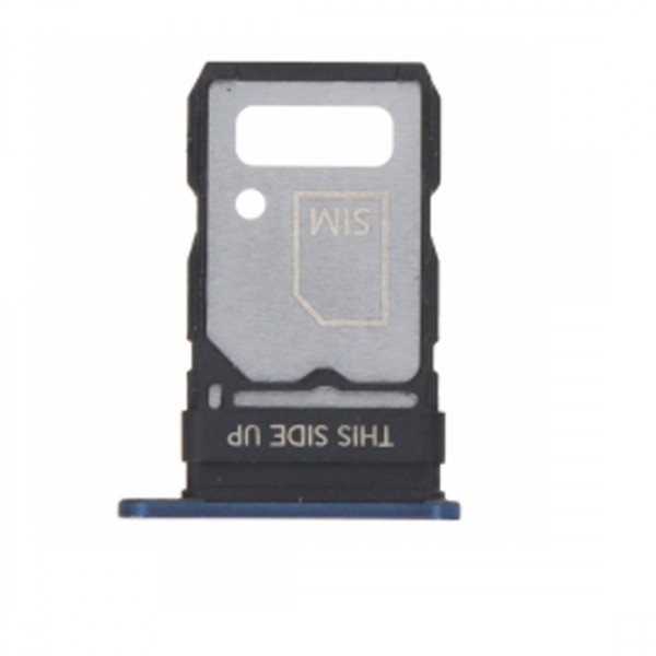 Tiroir SIM Motorola Edge 2021 Single Card Bleu - Envoi gratuit 24h