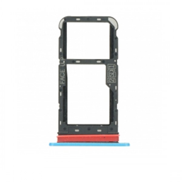 Tiroir carte sim pour Motorola Moto E7i Power Double Sim Bleu