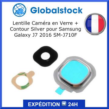Lentille caméra Samsung Galaxy J7 2016 SM-J710F - Envoi gratuit 24h