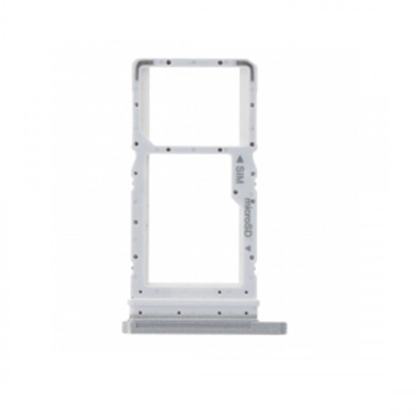 Tiroir SIM + Micro SD pour Samsung Galaxy Tab A7 10.4 2020 T505 Argent