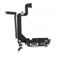 Nappe connecteur de charge pour iPhone 14 Pro Max Blanc