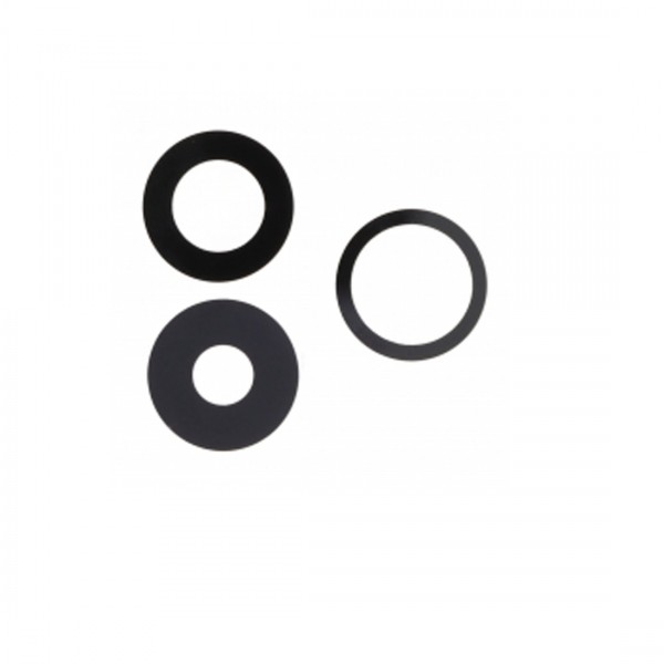 Lentille caméra arrière pour iPhone 14 Pro/14 Pro Max Noir 3pcs in one set