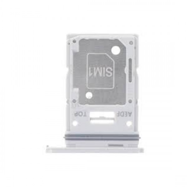 Tiroir carte sim pour Samsung Galaxy A54 5G A546 Single Card Argent