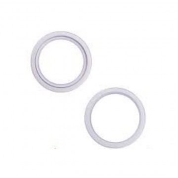 Lentille en verre caméra arrière pour iPhone 14/14 Plus Violet 2pcs in one set