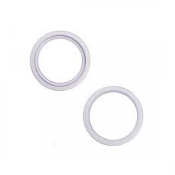 Lentille en verre caméra arrière pour iPhone 14/14 Plus Violet 2pcs in one set