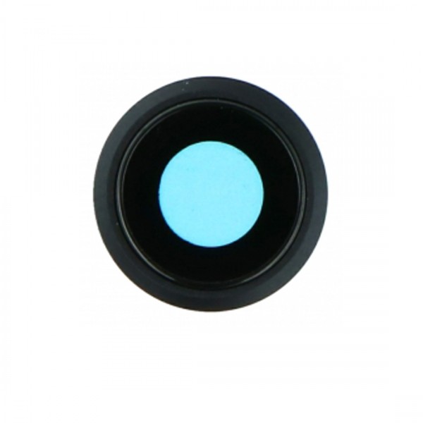 Lentille en verre caméra arrière pour iPhone 8/SE 2020/SE 2022 Noir