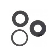 Lentille caméra arrière pour iPhone 13 Pro 6.1"/13 Pro Max 6.7" Noir  3pcs in one set